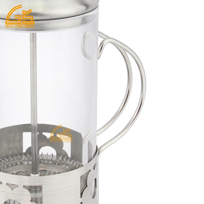 insulated white coffee and tea french press travel mug stainless steel coffee maker