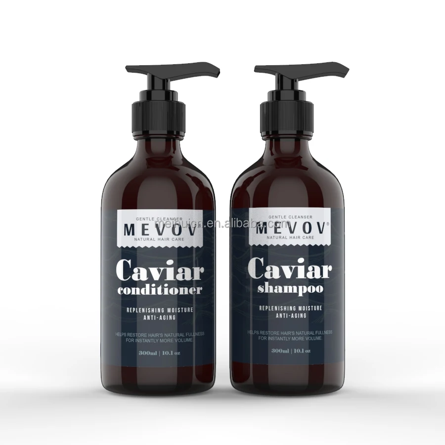 Caviar Shampoo and Conditioner Set With Keratin And Silk Protein Safe For Color Treated Hair