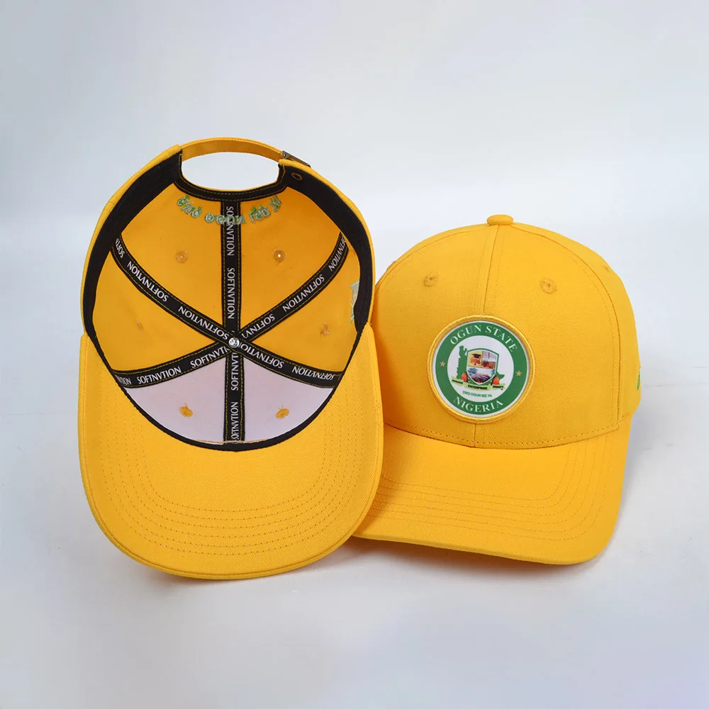 Женская мужская желтая бейсболка gorras рекламная бейсбольная шляпа с логотипом на заказ