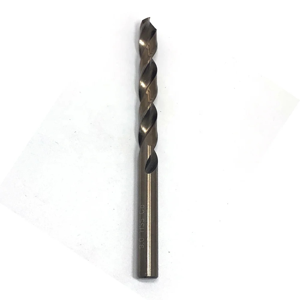 Platinum Grade DIN338 Fully Ground Straight Shank HSS Cobalt 5% Twist Drill