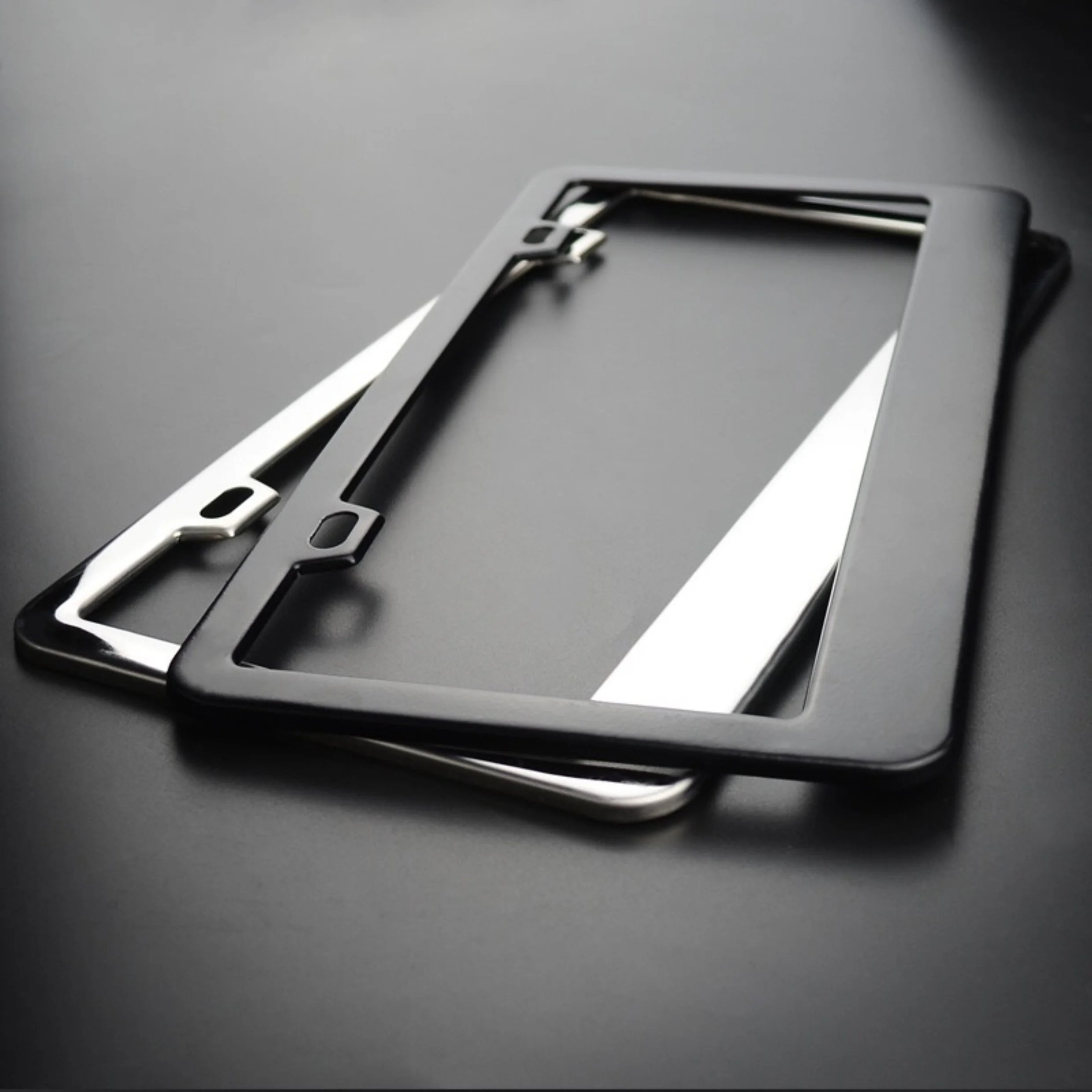  Hot-selling High Quality Custom size Standard US & Canada Customised Plastic/ABS Car License Plate Frame/license plate