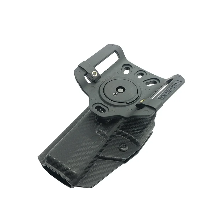 Кобура для пистолета Bluetac OWB из углеродного волокна с быстрой вытягиванием за пределами пояса, сумка для пистолета с петлей для переноски ремня