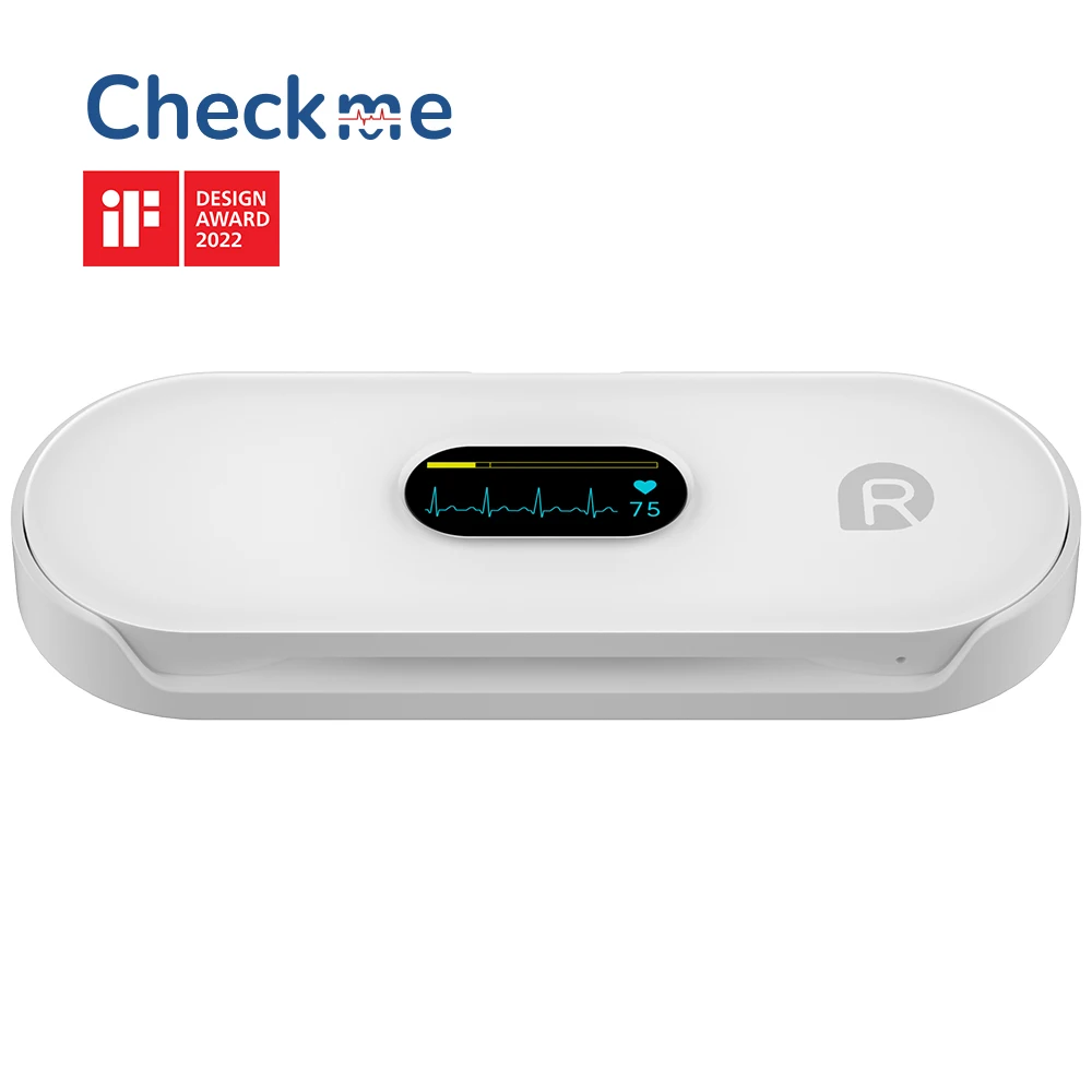 Viatom DUOEK S Heart Rate Monitor Ecg Single Lead Ecg Wearable Adult Ecg Electrodes