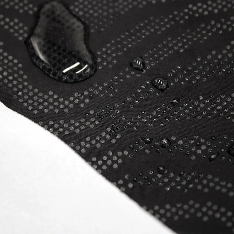 
white PU coating waterproof microfiber material thick taslan fabric for ski suit and winter coats 