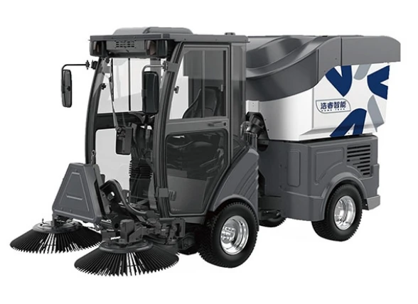 China Manufacturer  100% full electric-powered street road sweeper cleaning equipment machine