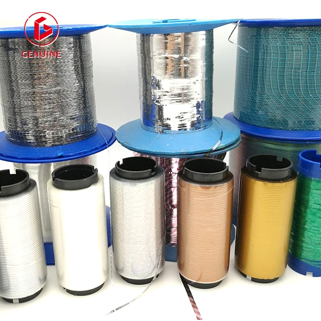 Swing thread for woven label in 0.8mm width with your Customize text or LOGO