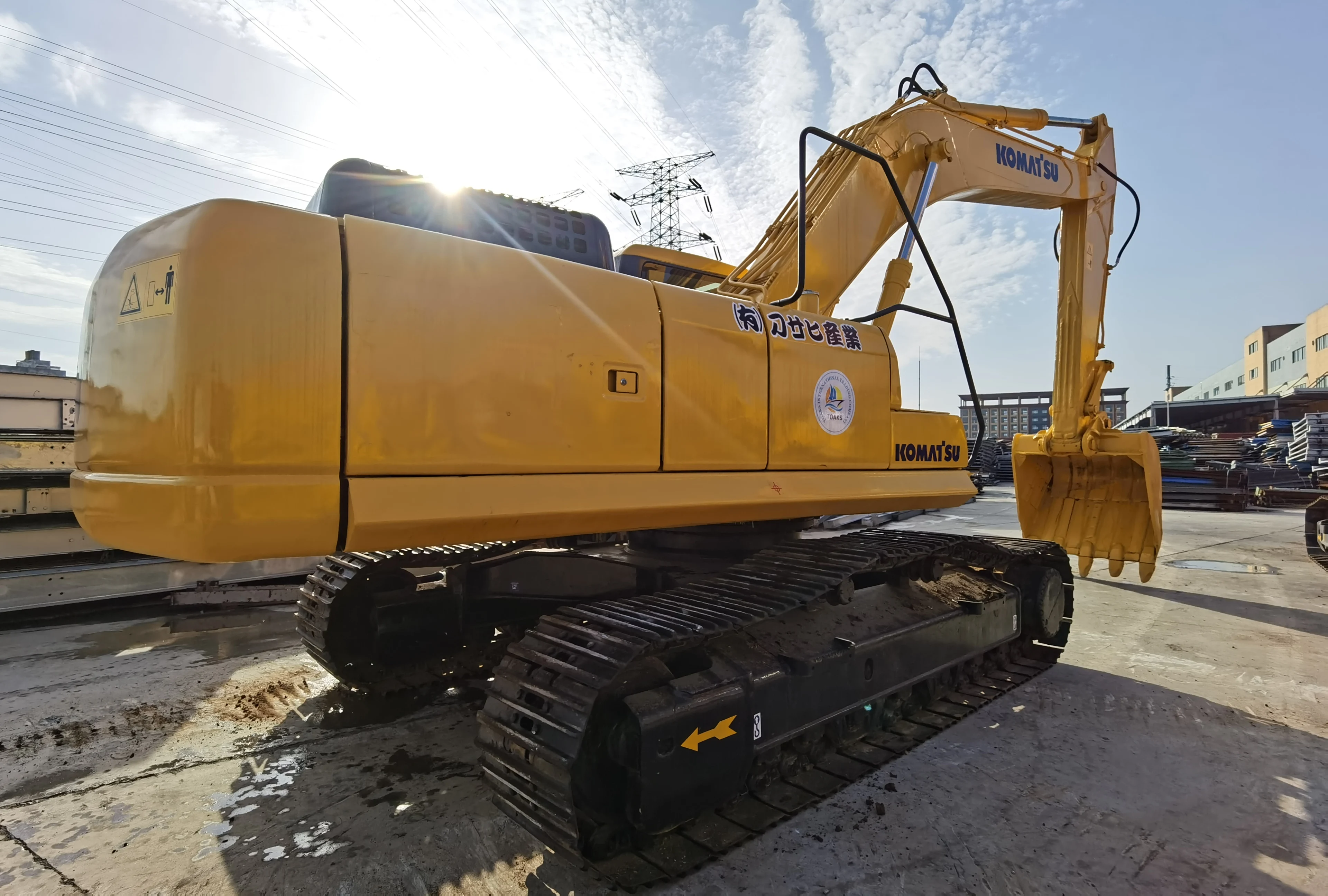 Komatsu PC350 Многофункциональный экскаватор Универсальный мощность двигателя 184 кВт Бесплатная доставка