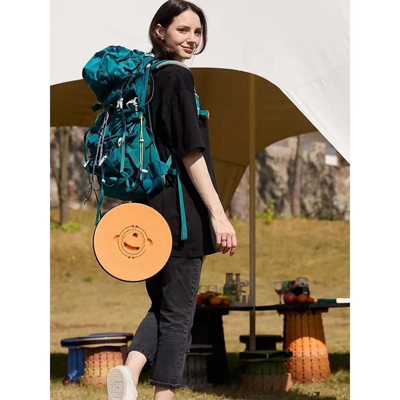 8th Generation Telescopic Stool High Quality Camping Outdoor Fishing Foldable Chair Colorful Collapsible Folding Stool