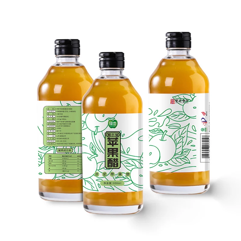 500ml 100% Natural Brewed Fermented Fresh Vegan Fitness Apple Cider Vinegar