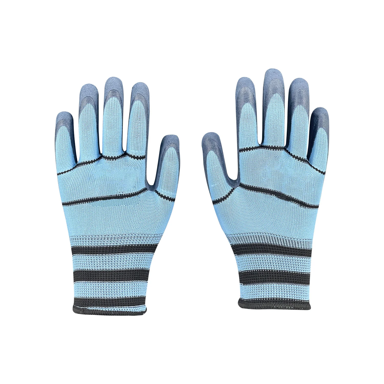 Latex Coated Work Safety Gloves Foam Latex Palm Finger Gardening Work Gloves Safety Gloves For Industry