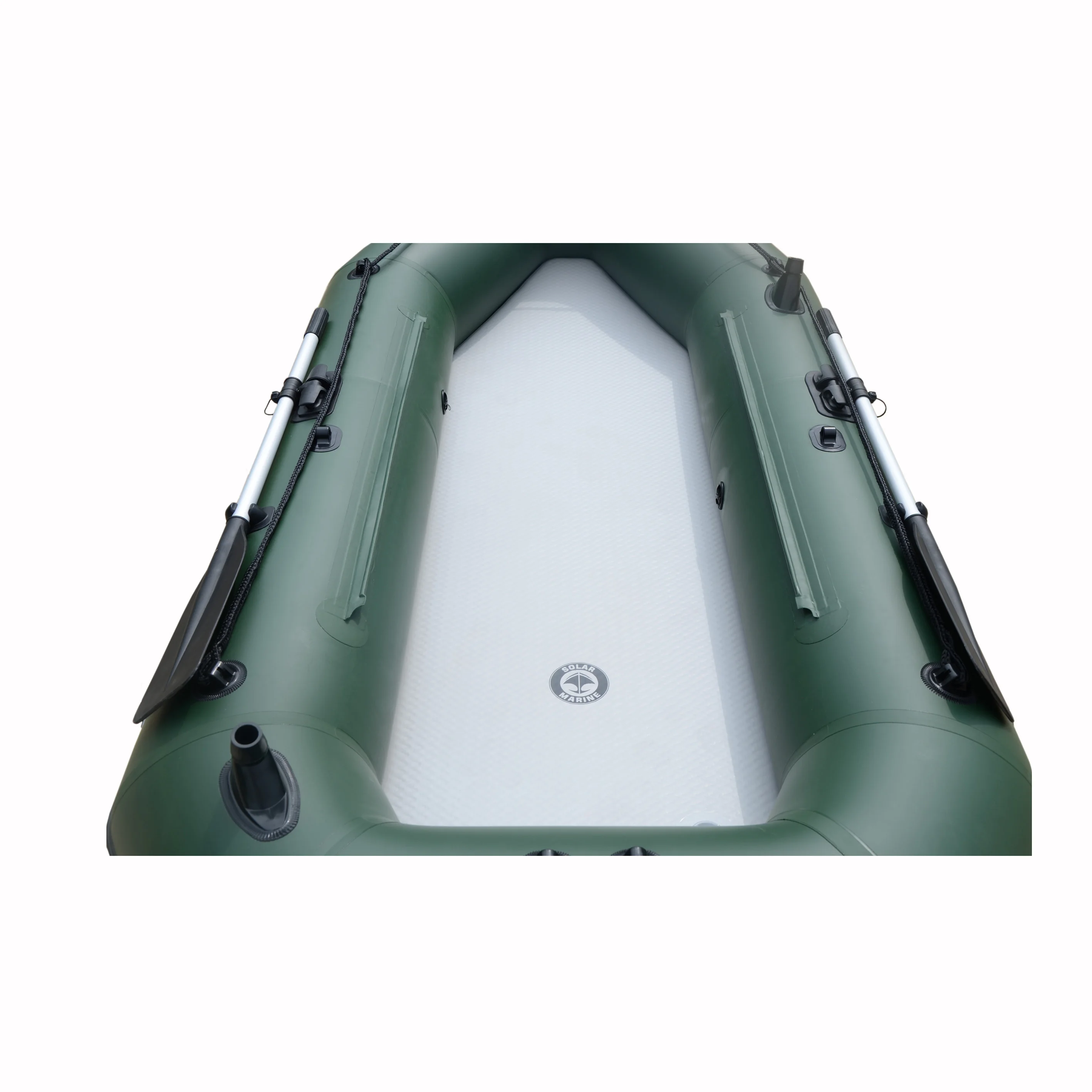 Solar marine Three Person Canoeing 230 CM Inflatable Boat Fishing Kayak Canoe With