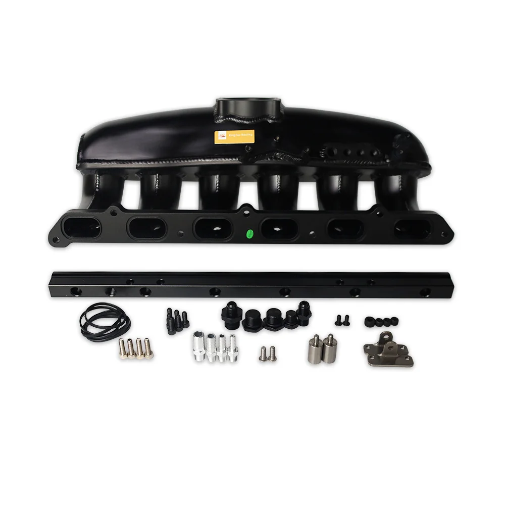 335i N54 B30 N54 Port Injection Intake Manifold Front Facing with Fuel Rail Set for BMW