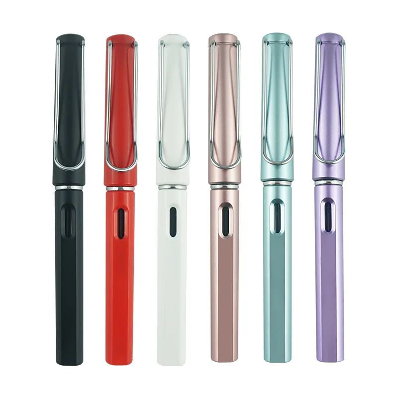 Wholesale China Promotional Custom Student Calligraphy Ink Sac Fountain Pen for Stationery Gift Pen