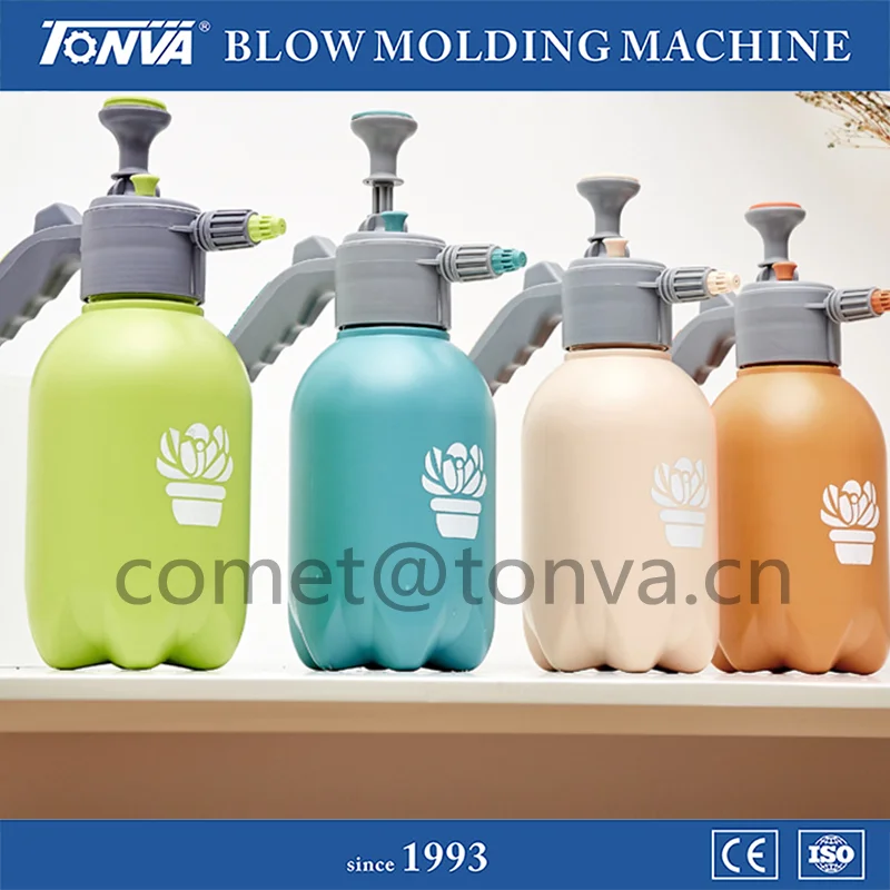 plastic water pot sprayer bottle extrusion blow molding making machine