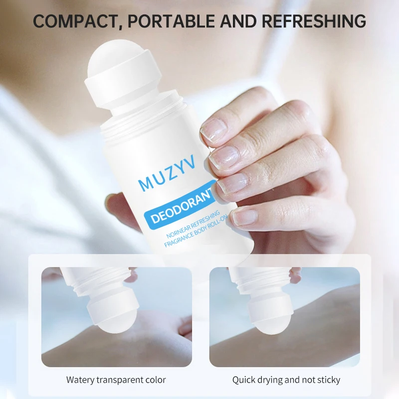 Manufacturer natural body antiperspirant aluminum free roll on deodorant for women