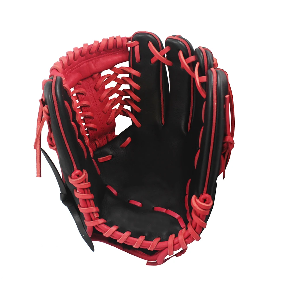 Высококачественные японские кожаные профессиональные бейсбольные перчатки-Ловец софтбола Kip