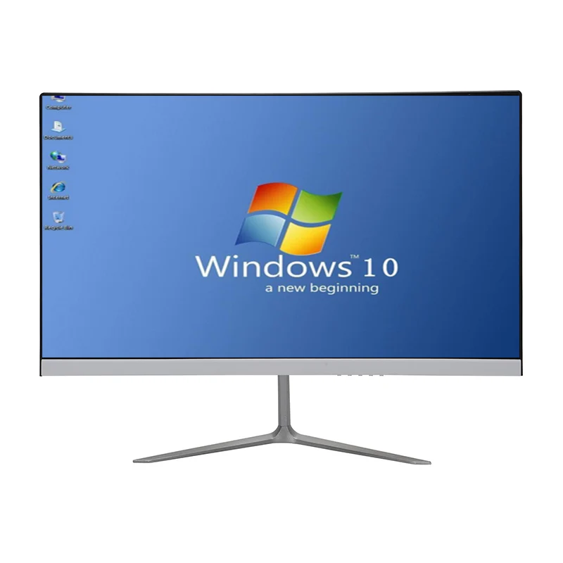 Desktop 24 inch FHD 1080P TFT LCD LED computer monitor PC with VGA DVI