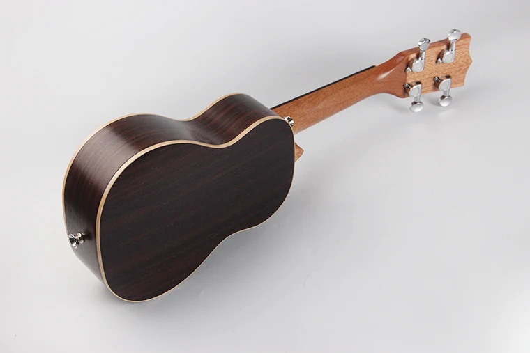 2022 Hot Sale Guitar Ukulele OEM 21inch Solid Spruce Top With Rosewood Back Ukulele Wholesale