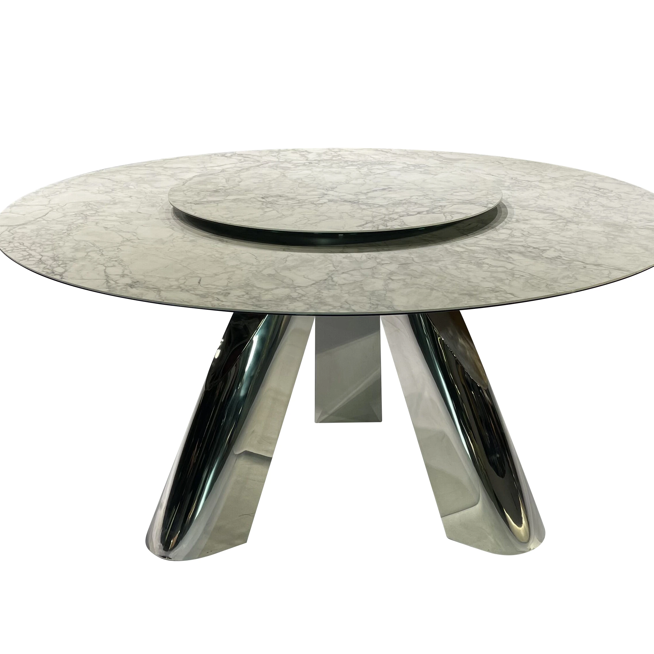 Luxury Nordic Modern Design Square Rectangle Expandable Marble Dining Table Sets 4 Seater 6 Chairs Dining Room Sets Furniture