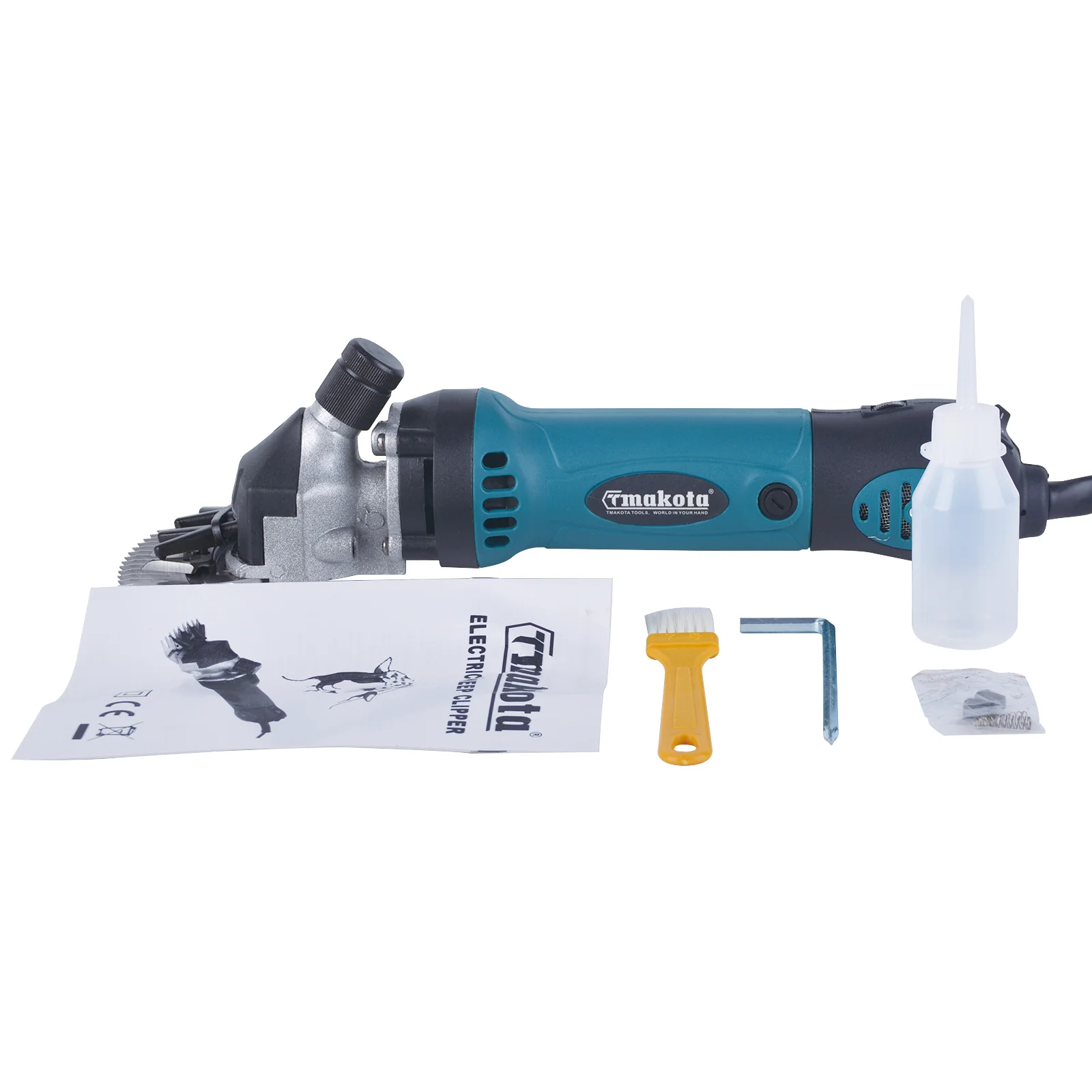 2023 Hot Sale Tmakota Sheep Wool Shearing Machine 6 Gears Speed Sheep Shears Goat Hair Cutting Machine Hair Clipper 800W Clipper