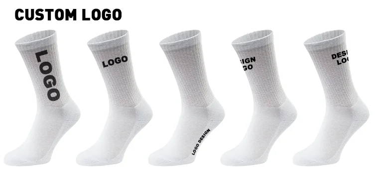 Professional outdoor athletic sport men basketball socks custom logo crew socks basketball all star socks