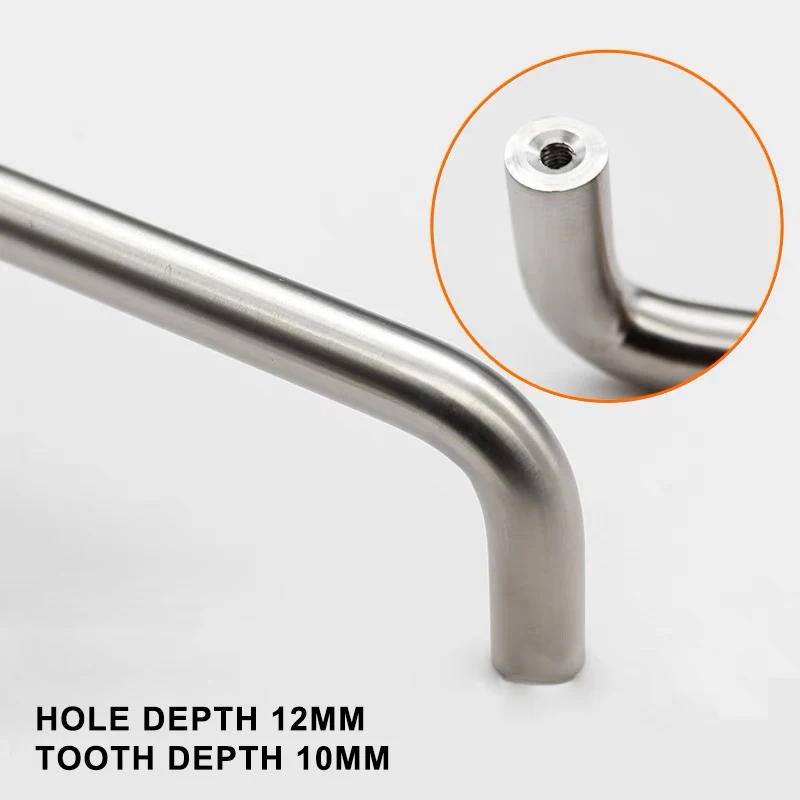 American Stainless Steel Hardware Accessories Bathroom Handle Cabinet Kitchen Furniture  Handles