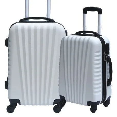 2024 New High-Value Three-Piece ABS Trolley Case Lightweight Modern Style Suitcases with Spinner Caster TSA Lock Foreign Trade
