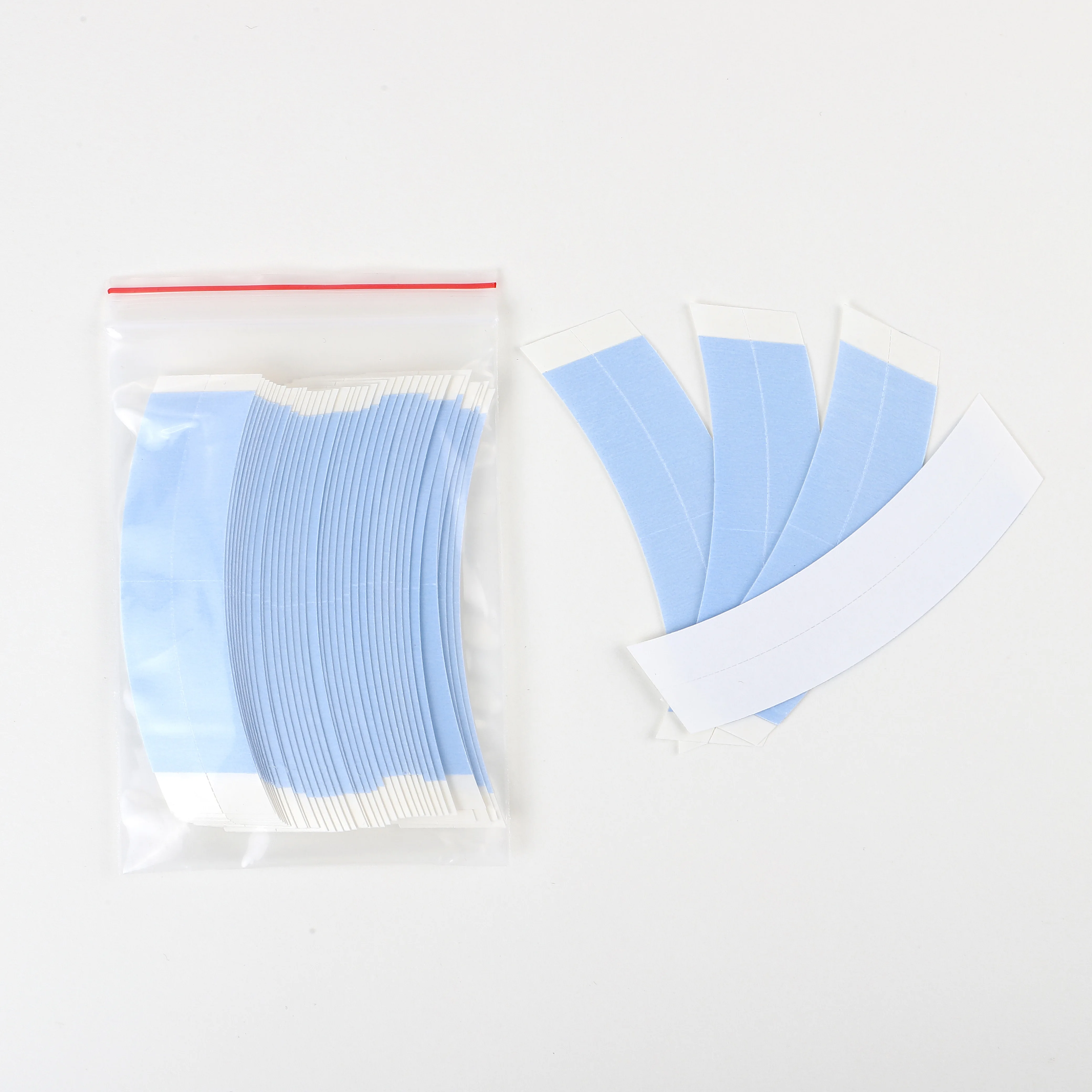 Wholesales36pcs / Bag Lace Front Walker Tape Blue Liner for Hair Toupee System