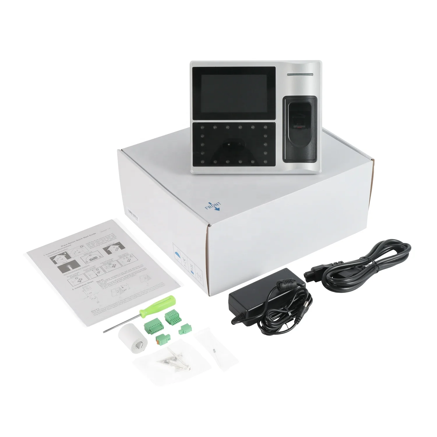 Biometric Fingerprint and Facial Recognition Access Control and RFID Card Time Attendance System with Battery WIFI/3G/4G/TCP