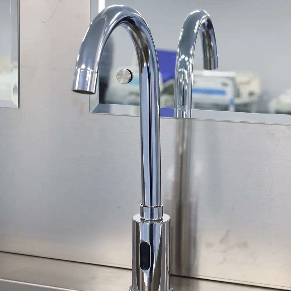 Commercial Hospital Stainless Steel Hand Washing Surgical Scrub Sink Fully Automatic Induction Wash Basin