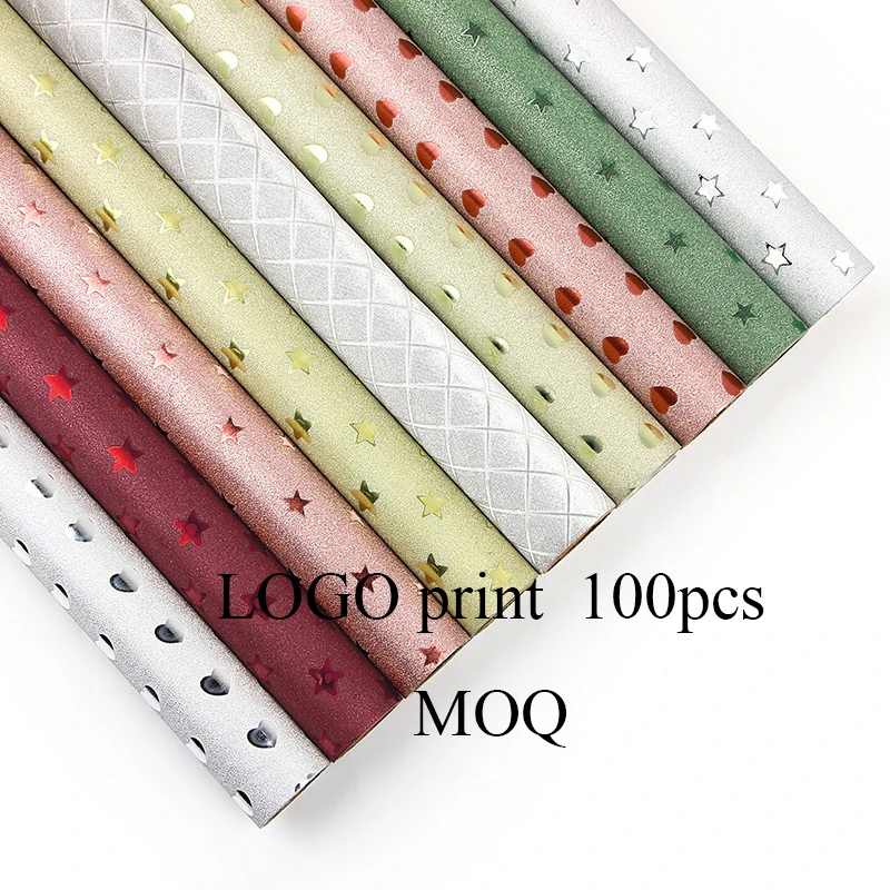 Оптовая продажа цветная пленка пудра блестящая упаковочная бумага специальная симфония для вечеринки