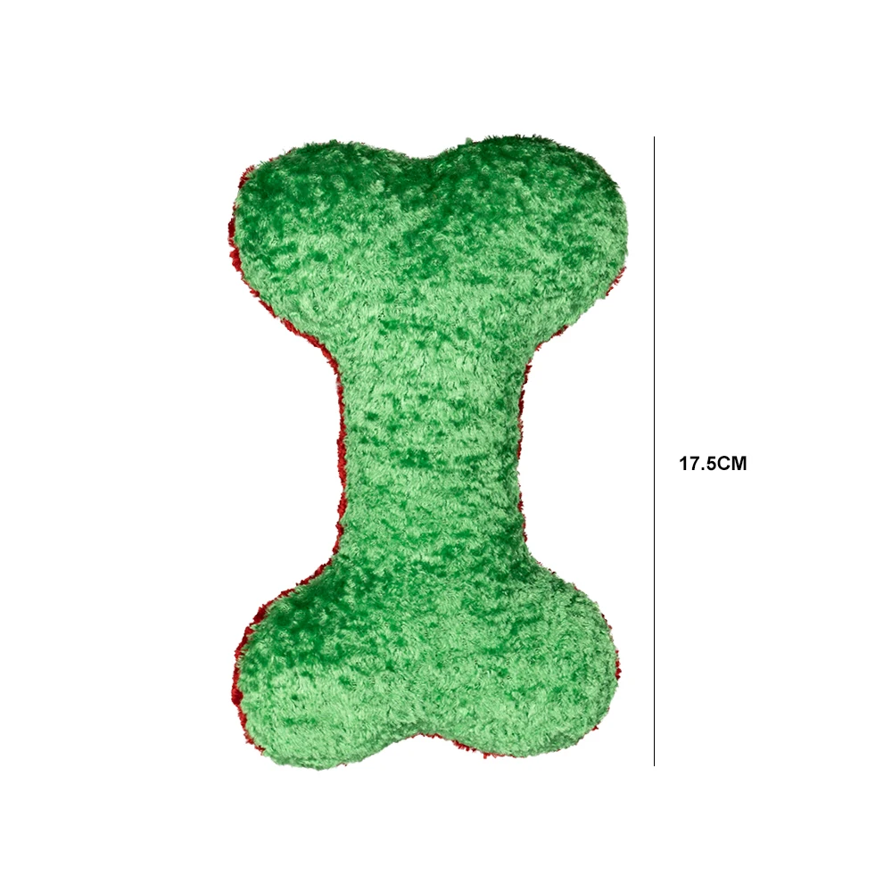 Рождественский праздничный плюшевый и веревочный набор игрушек для домашних животных
