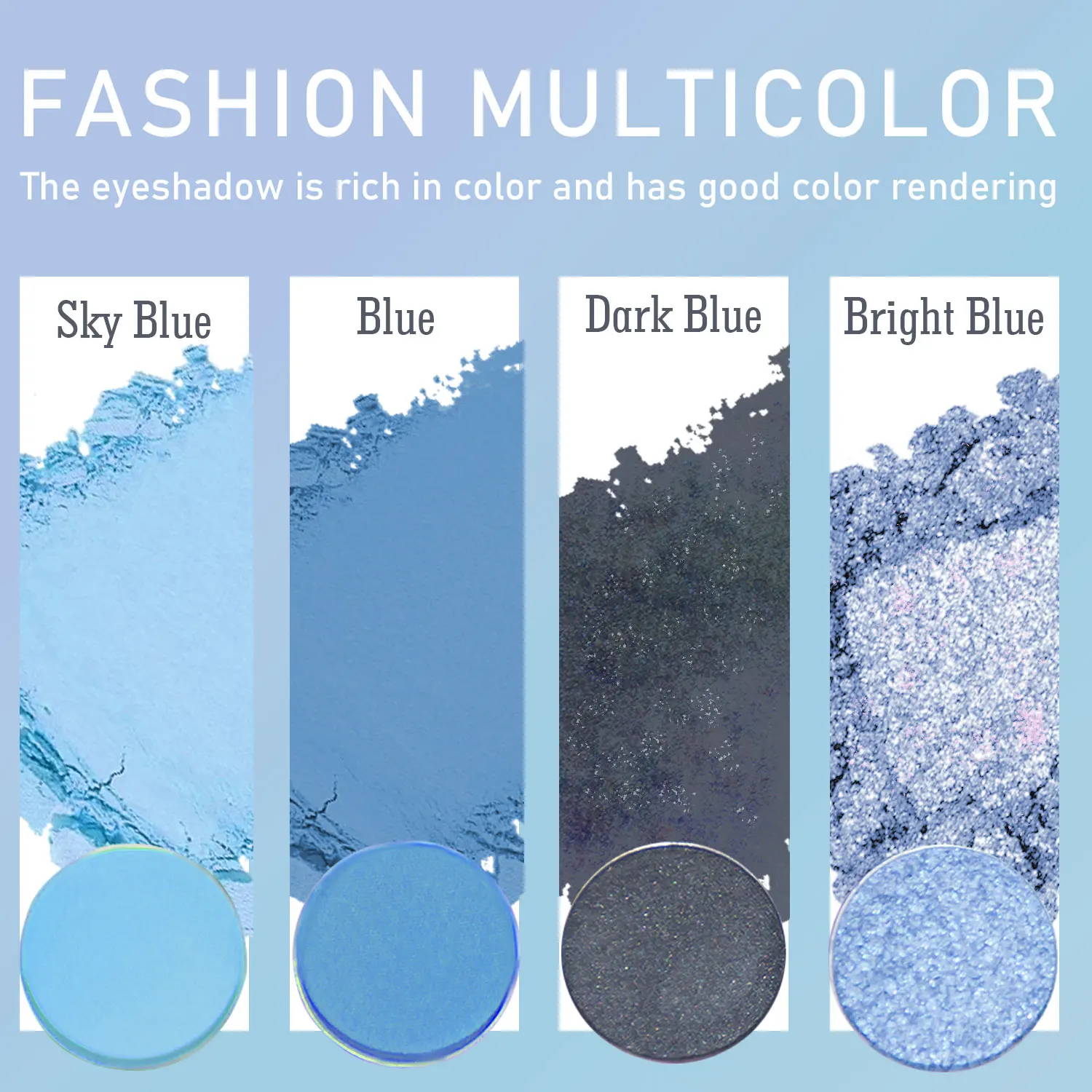 Flora Ruby 4 colors korean mini glitter shimmer vegan pink eyeshadow palette makeup private label eye shadow palette make up