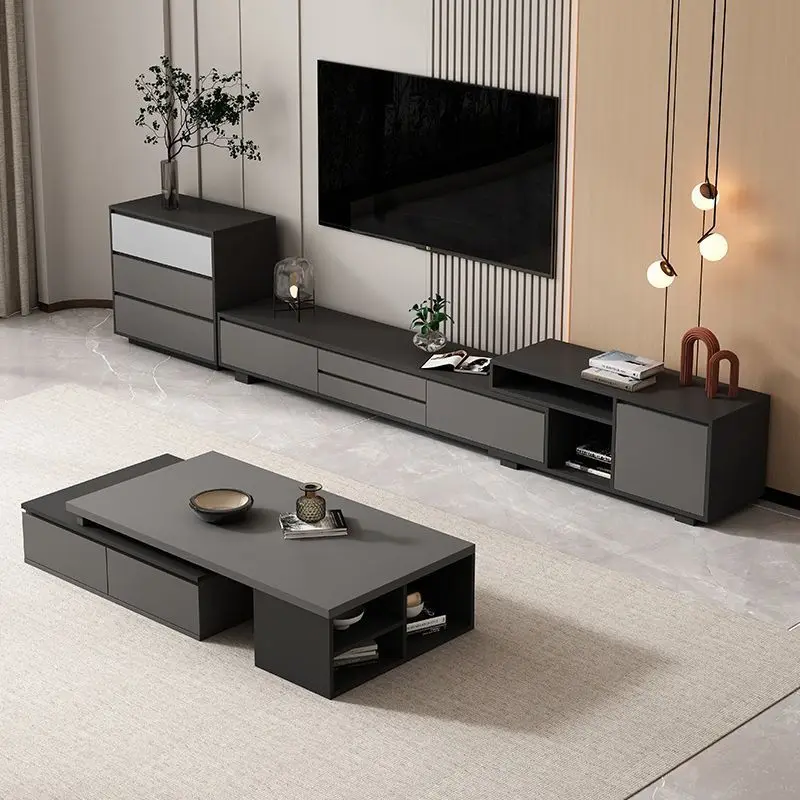 Modern design tv stand stand wooden modern tv showcase stands cabinet design for living room furniture JY-C211