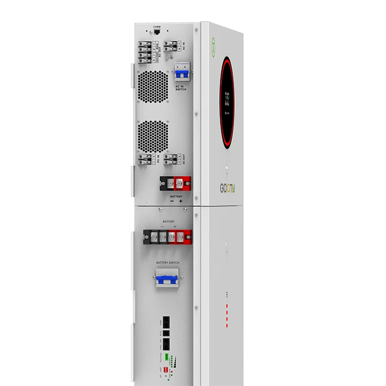 GOOTU 2560WH Solar Energy Storage System For Home 3.6KW Dual Output Solar Inverter 24V 100Ah Linthium Battery All In One System