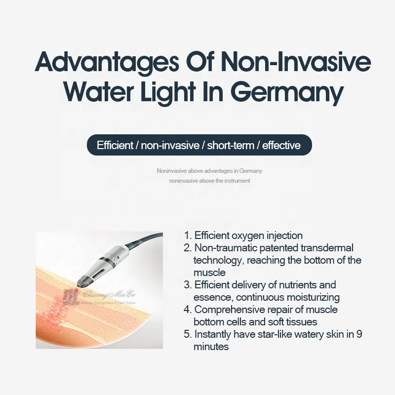 Korea high pressure  Anti-wrinkle Anti-aging meso therapy water no needle Injector Meso Injection Gun