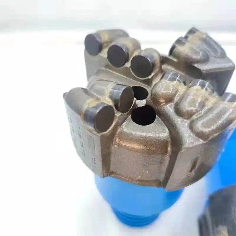 SML Group 2024 PDC cutter drilling bits Water Wells, mines drilling API Connecting thread matrix body, Flat blade, 4 Wings.