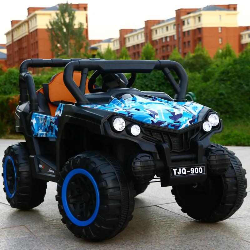High Quality Two-Seater Remote Control Motorized Toy Car with Battery for 8-13 Year Olds