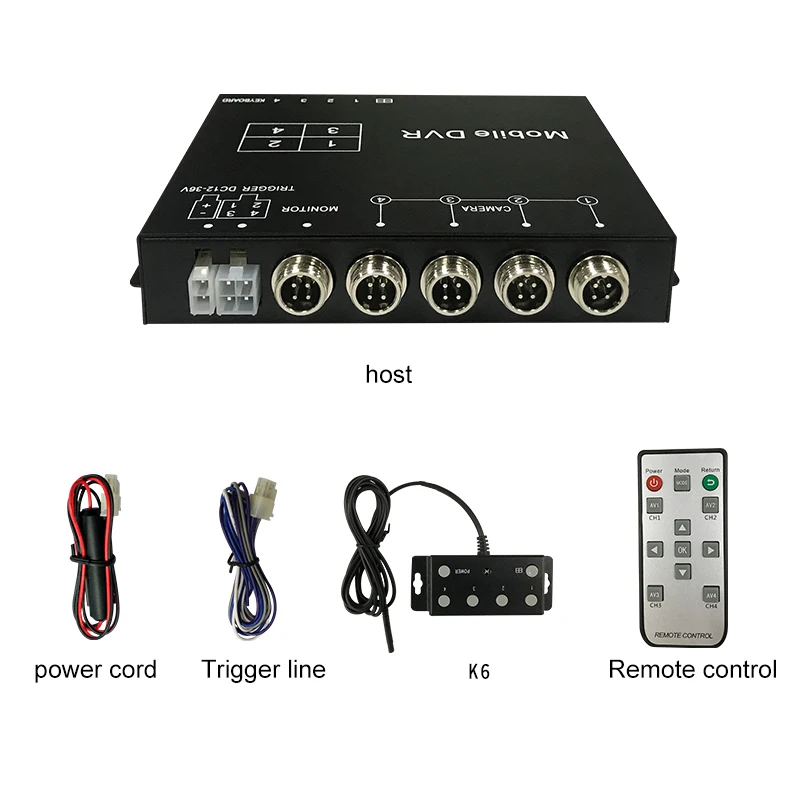 4 Channel HDD Mobile Mdvr Wi-Fi  4G GPS Live 4CH Car CCTV Mobile DVR