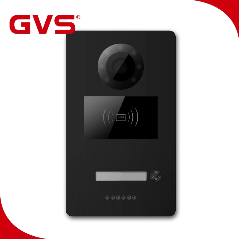 2019 Guangzhou Factory GVS IP TCP Video Intercom System POE Switch 6+2 Port Video Intercom with Remote Control