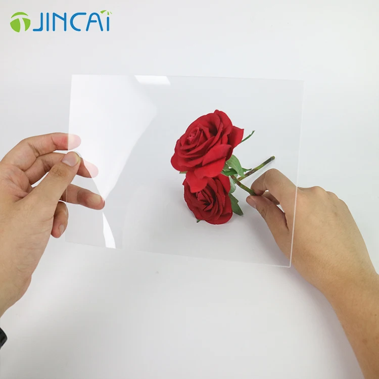 JINCAI 1 мм 4*8 прозрачный жесткий ПВХ пластиковый лист