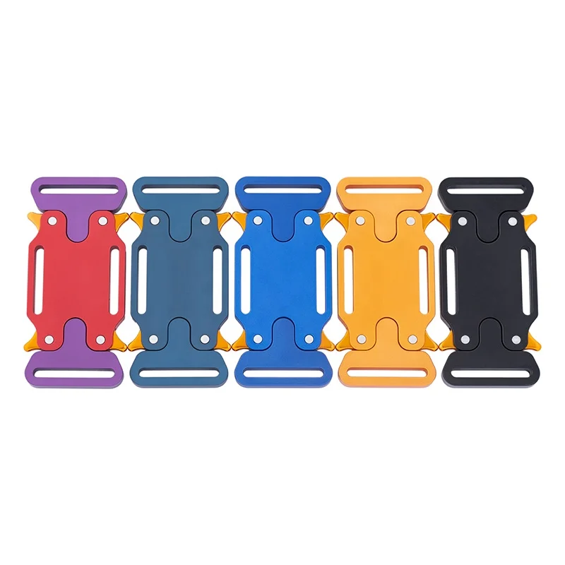 Aluminum Oxidation Double Side Release Buckle