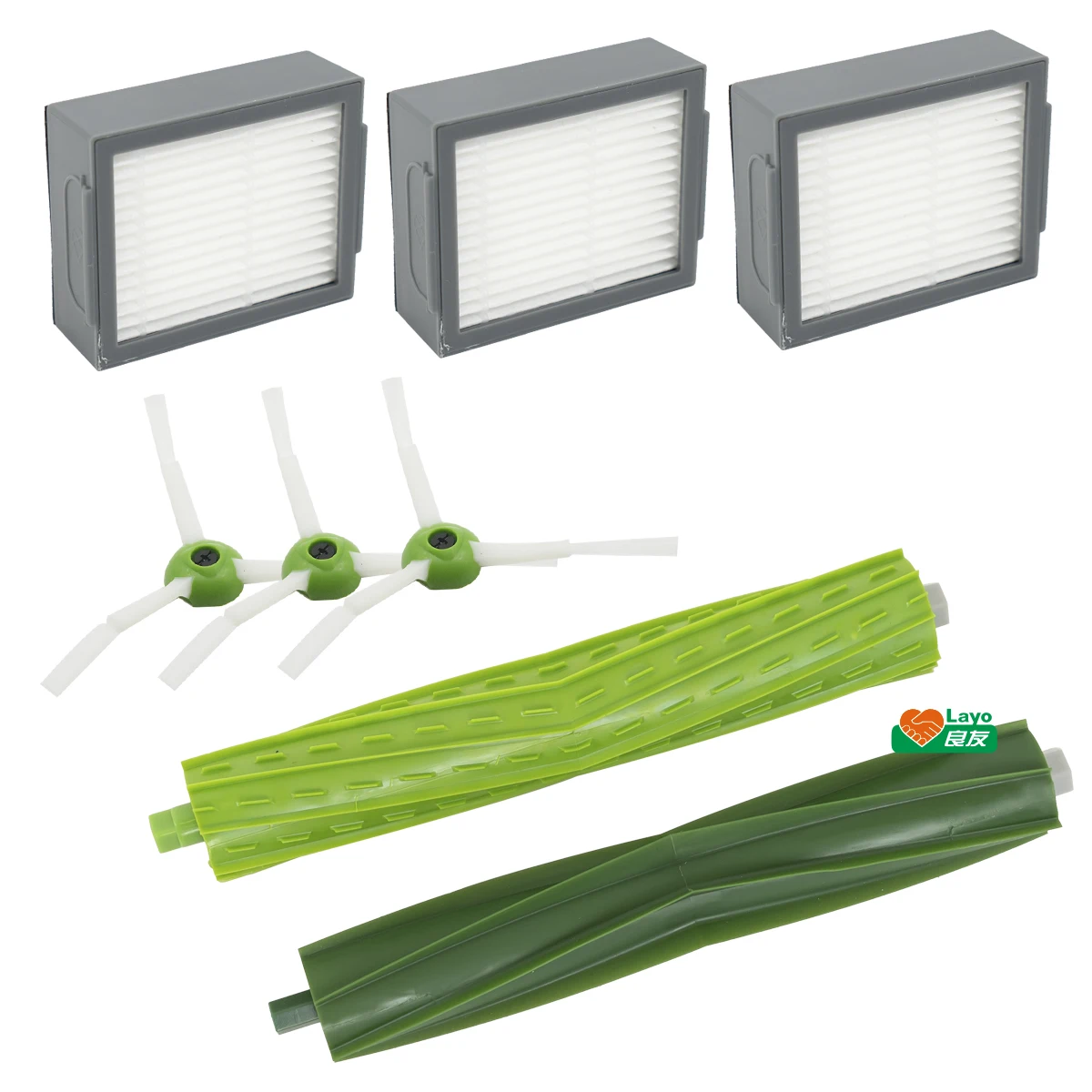 Sweeping Robot Vacuum Cleaner Parts Main Side brush Hepa Filter For irobots roombas i7 i7+/i7 Plus E5 E6 E7 Vacuum Accessories