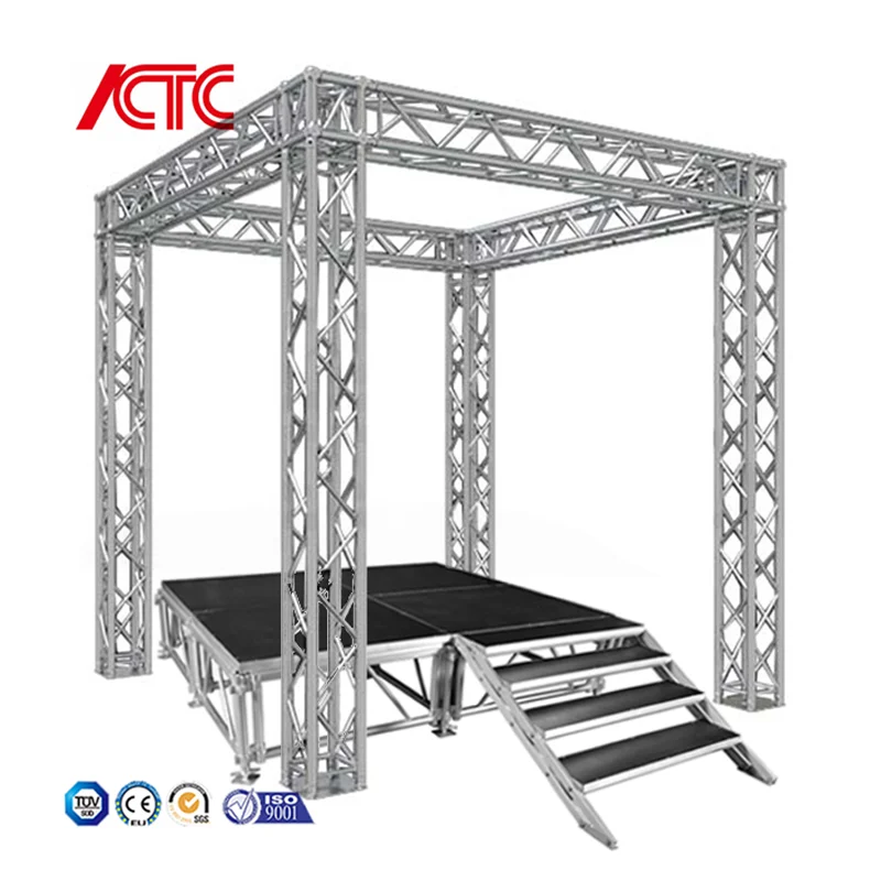 Concert Event Assembling aluminum stage Truss for outdoor  indoor