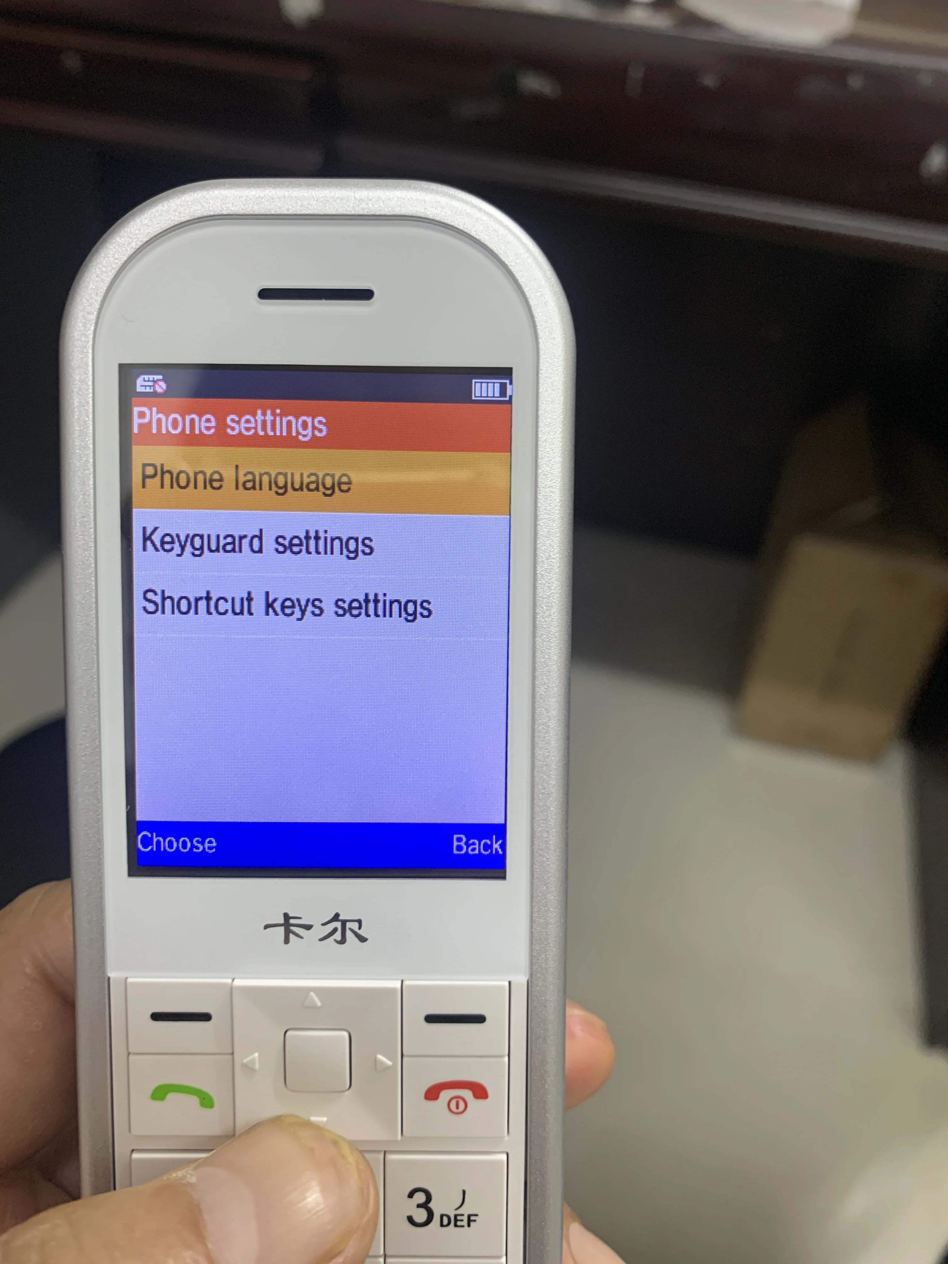 High quality KM9 4g terminal cordless telephone 3g 4g desktop fixed cordless phone with 2.4 Inch LCD colorful display screen