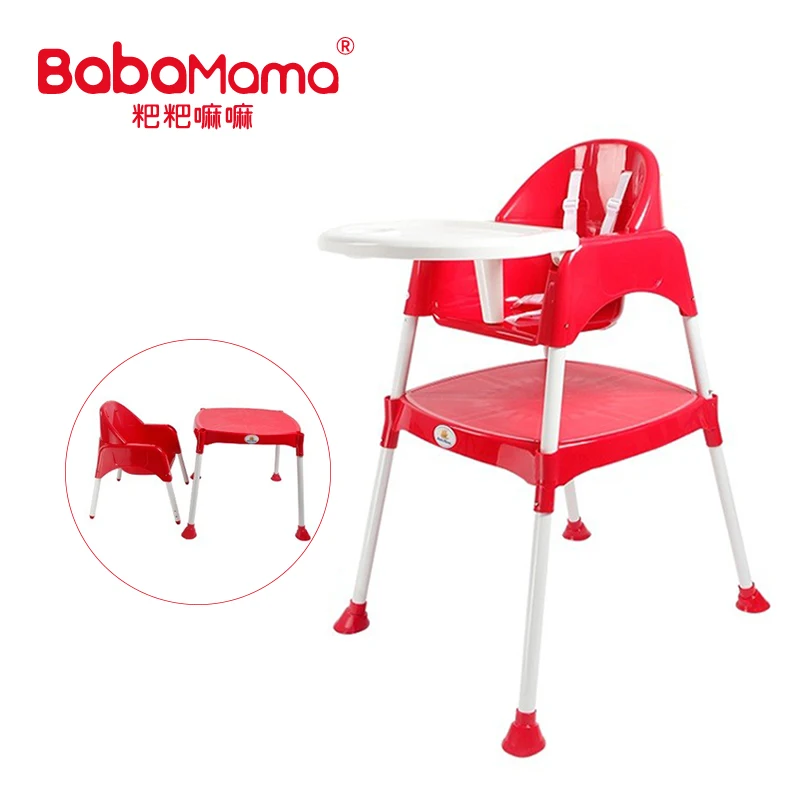 Wholesale Hot Sale Hight-Adjustable Children Table And Chairs Baby Seat Baby High Feeding Chair