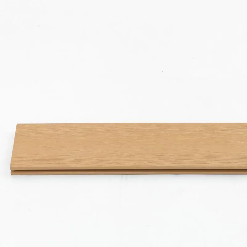 European Style WPC Decking Boards Long-Lasting Anti-Slip Composite Decking with Wood Grain Finish for Outdoor Use