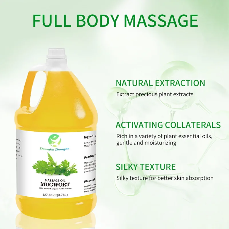 Wholesale 3.8L Cold Pressed Wormwood Oil from Seed Liquid Form Barrel Base Essential Oil