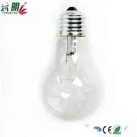 110V 220V-240V 25W 40W 60W 75W 100W 200W E27 B22 Clear frosted A55  Incandescent Bulbs