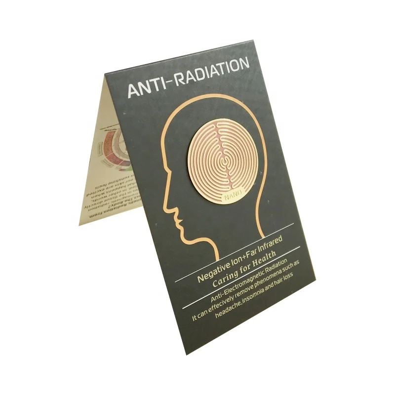 The best-selling 5G EMF 24k gold-plated coil and radiation resistant phone sticker for laptops/phones